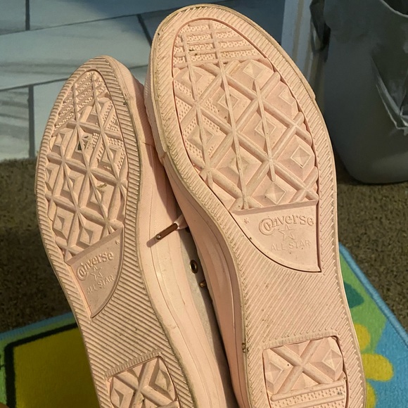 Blush pink suede converse - Picture 7 of 7